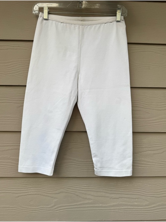 Alaia Pants - Alaia White Bermuda Leggings